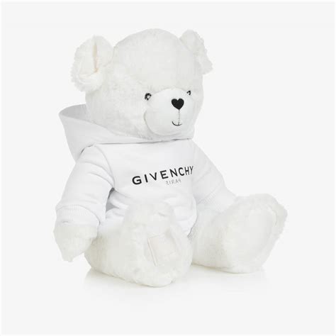 givenchy teddy bear white|GIVENCHY teddy bear in faux fur .